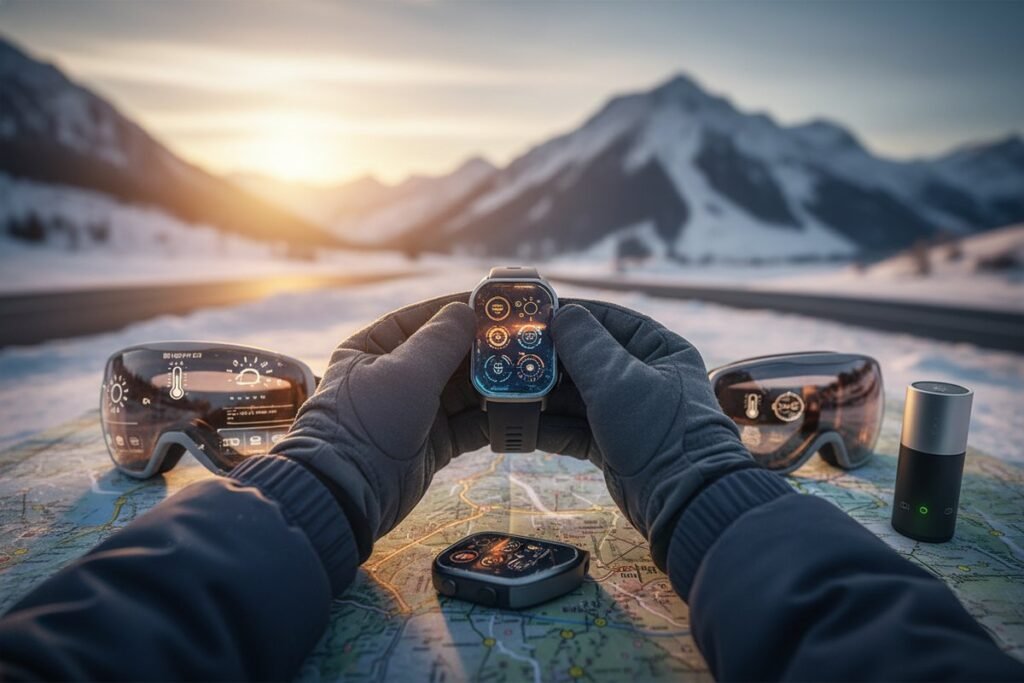 Learn to Evaluate Smart Wearables from CES for Health and Safety on Winter Journeys