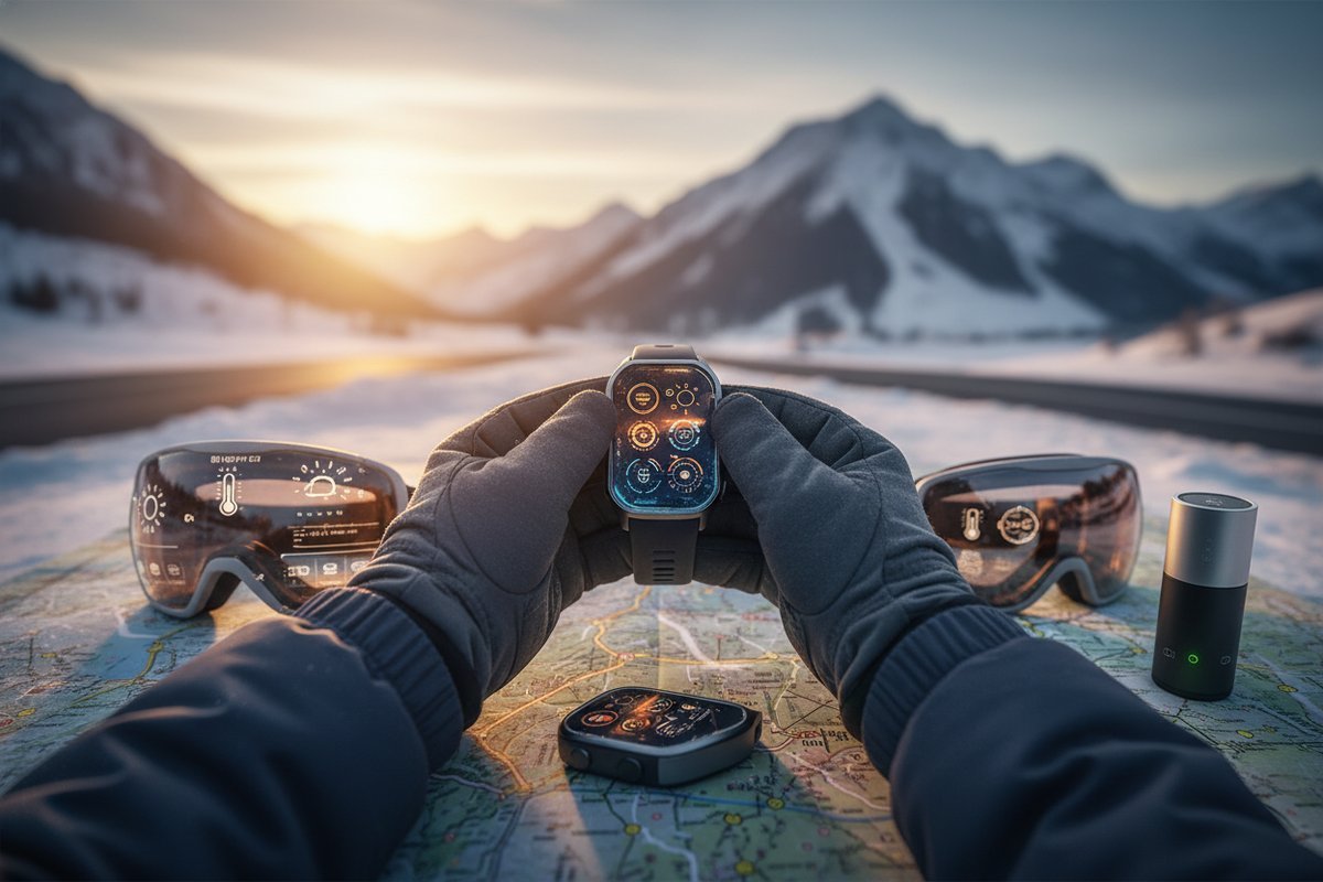 Learn to Evaluate Smart Wearables from CES for Health and Safety on Winter Journeys